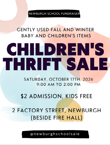NPS Fundraiser Children's Thrift Sale