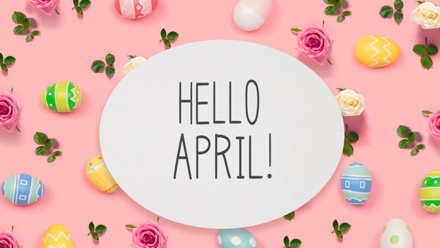 Hello April and bunny