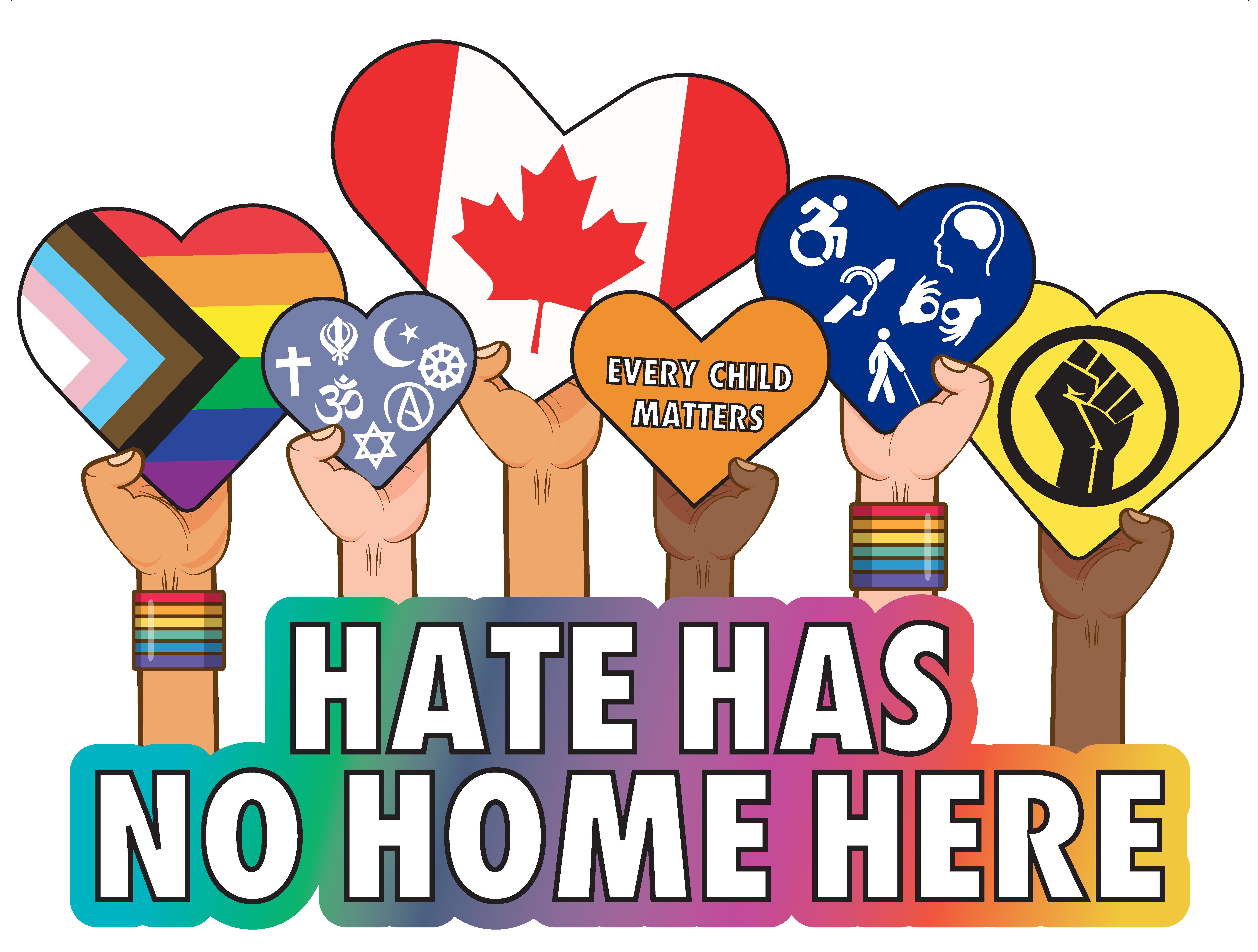 Hate has no Home here image